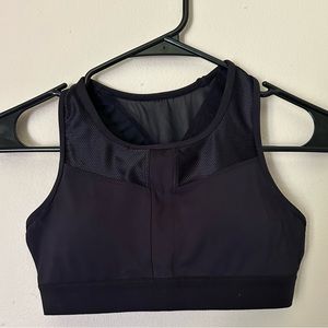 Fashion Nova Black Sports Bra